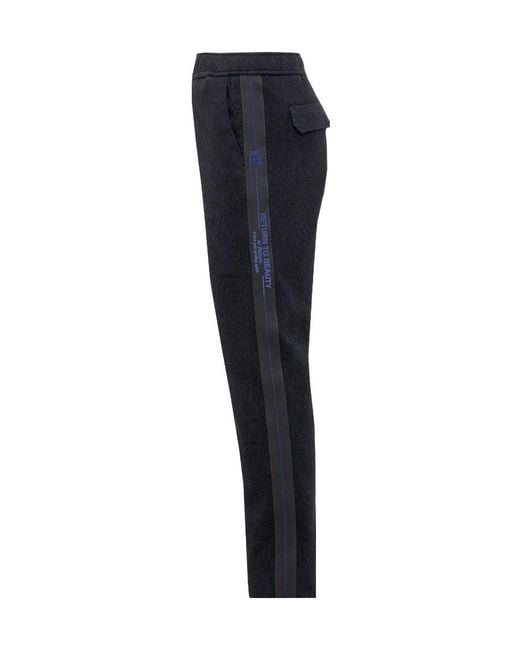 Etro Blue Cotton Trousers for men