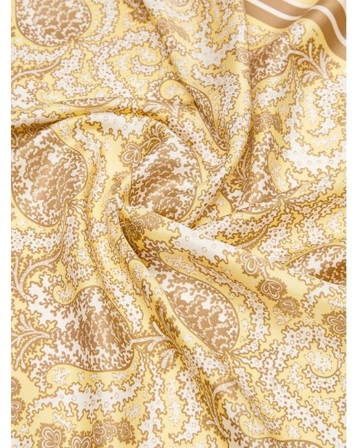 Weekend by Maxmara Natural Square Silk Scarf