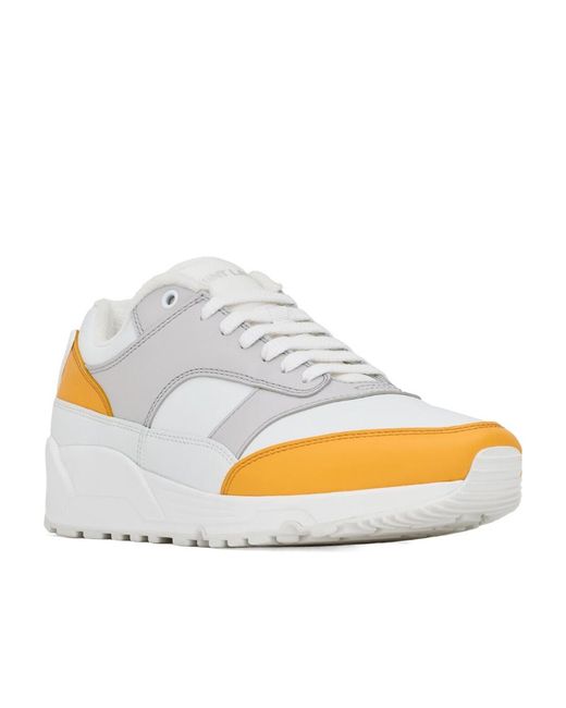 Saint Laurent White Bump Shoes for men