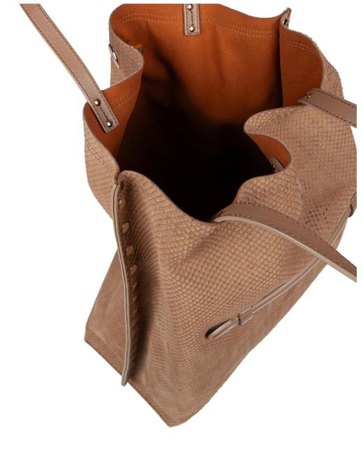 Zanellato Brown Amoretto M Handbag