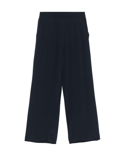 Seventy Blue High Waist Wide Leg Pants