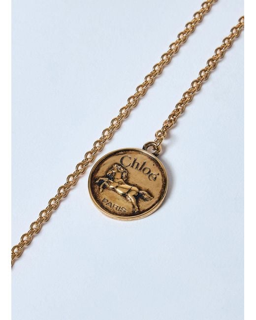 Chloé White Chloé The Chloé Charms Necklace
