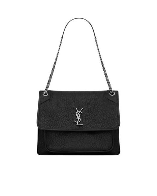 Saint Laurent Black Niki Large Shoulder Bag