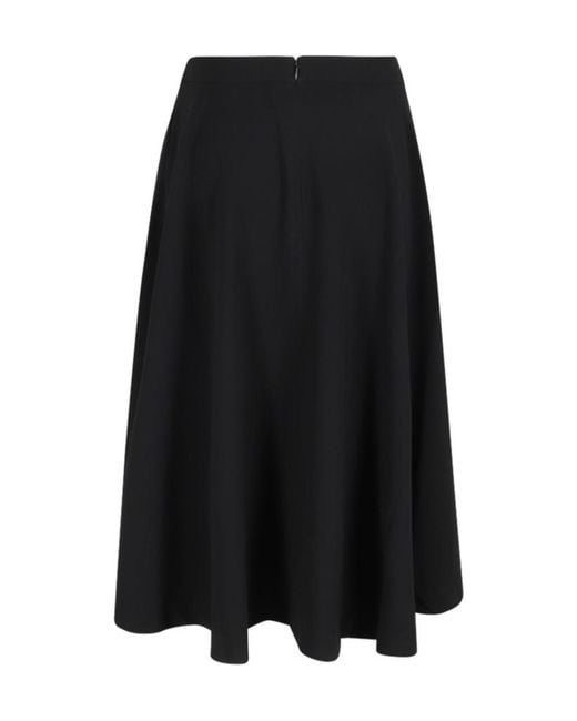 Filippa K Black Flared Skirt