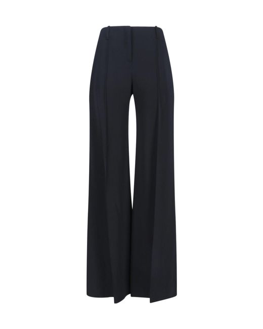 Ermanno Scervino Blue Wide-Leg Pants