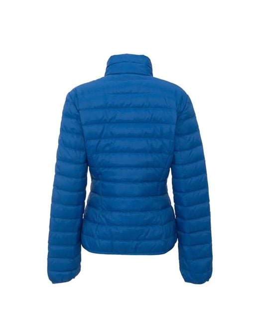 Armani Jeans Blue Logo Details Down Jacket