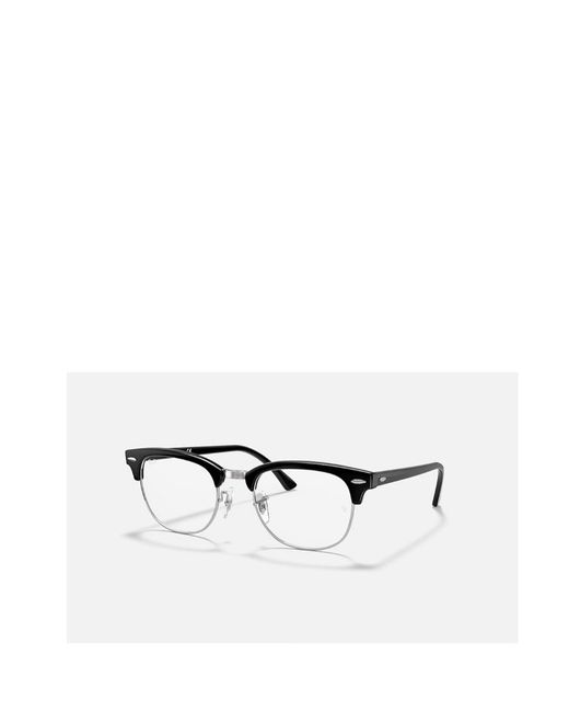 Ray-Ban White Clubmaster Style Glasses for men