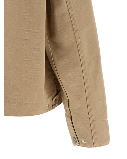 Carhartt Natural Og Detroit Zipped Jacket for men