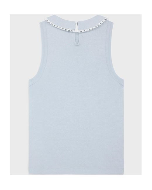 Céline Blue Triomphe Top