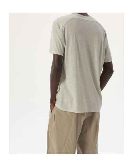 Veilance Gray Frame Short-Sleeve T-Shirt for men