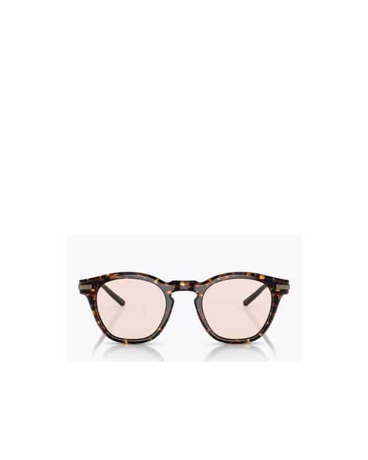 Oliver Peoples Metallic Len Tortoiseshell-Effect Glasses for men