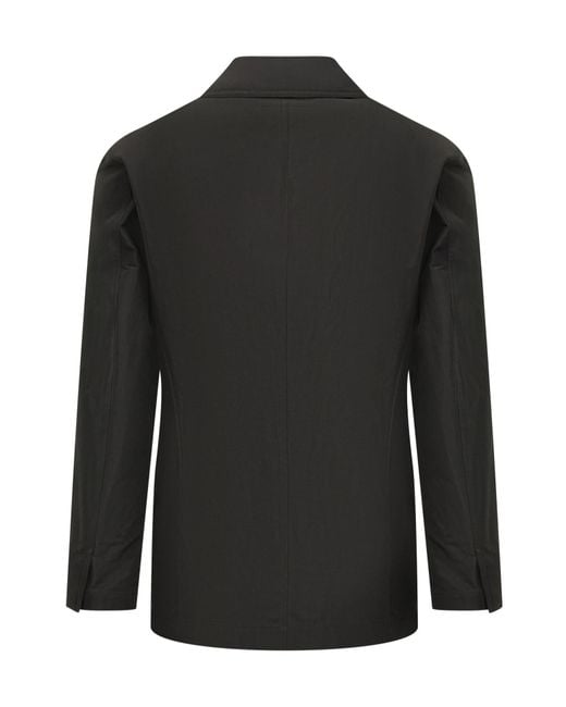 Tom Ford Black Single-Breasted Buttoned Blazer for men