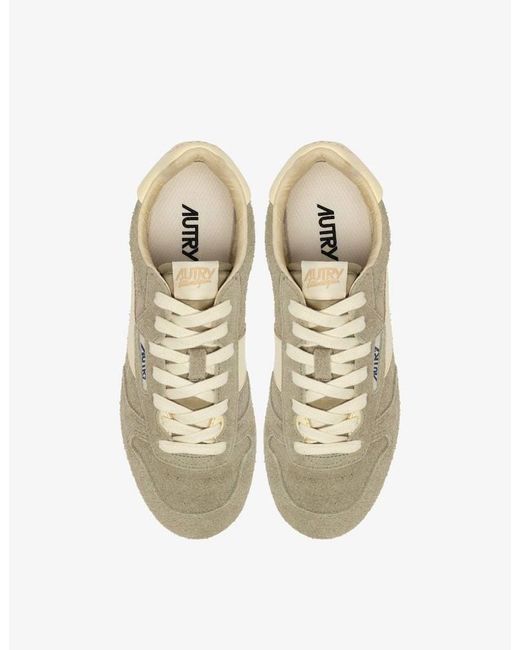 Autry Multicolor Windspin Perforated Low-Top Sneakers