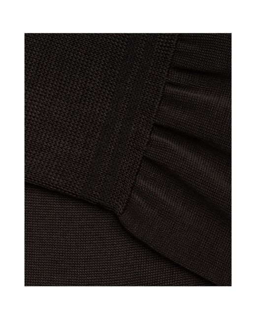 Zegna Black Cotton Socks for men