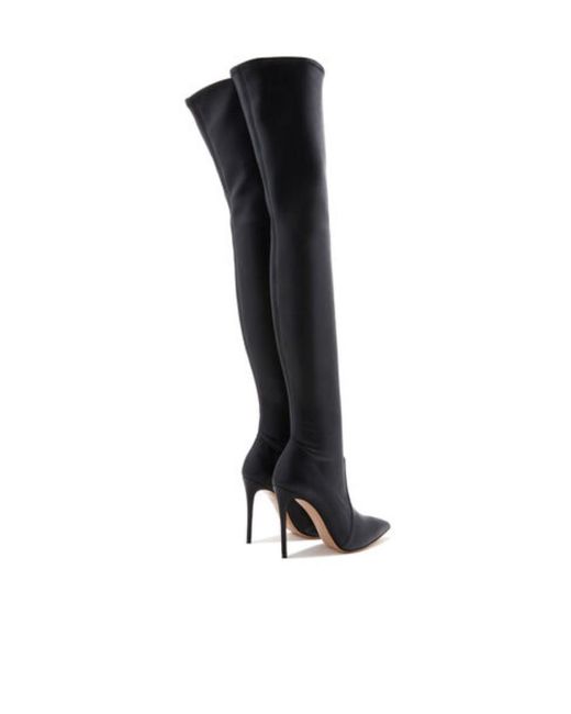 Casadei Black Julia Over-The-Knee Boots