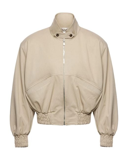 Magda Butrym Natural Turtleneck Jacket