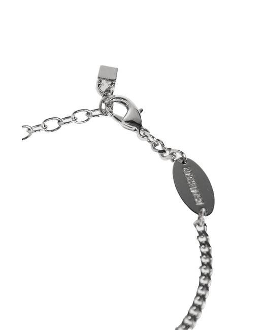 DSquared² Metallic D2-Upside-Down Armlet for men