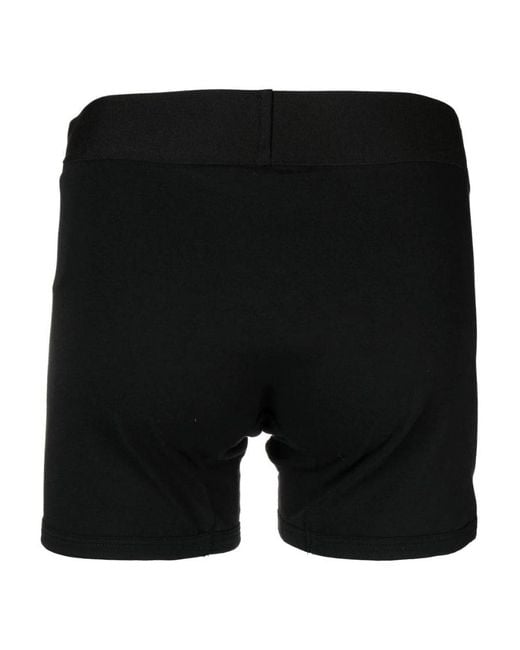 Palm Angels Black Logo-Waistband Boxers (Pack Of 3) for men