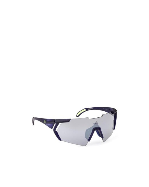 Adidas Originals White Geometric Sunglasses for men