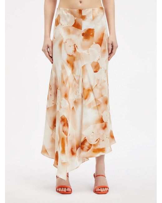 Calvin Klein Metallic Watercolor Skirt