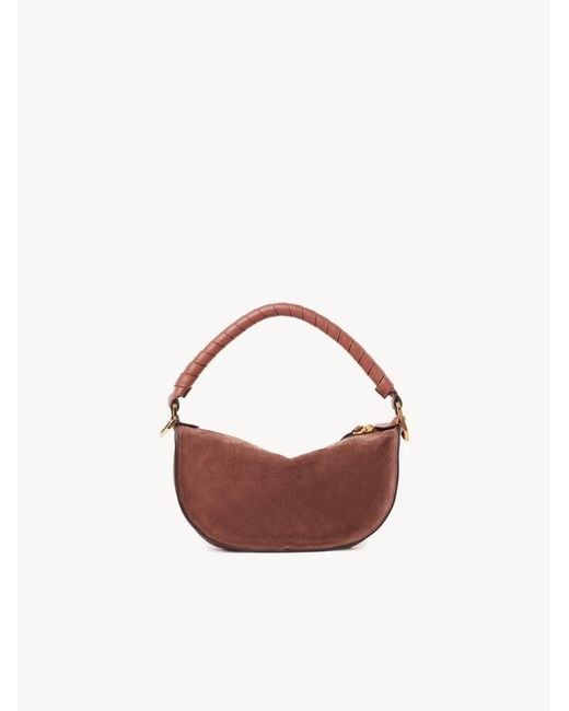 Chloé Brown Chloé Marcie Small Shoulder Bag