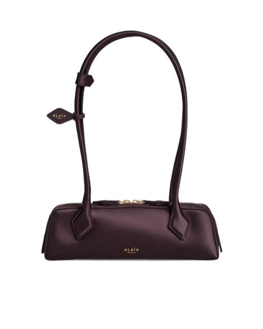Alaïa Brown Le Teckel Small Bag