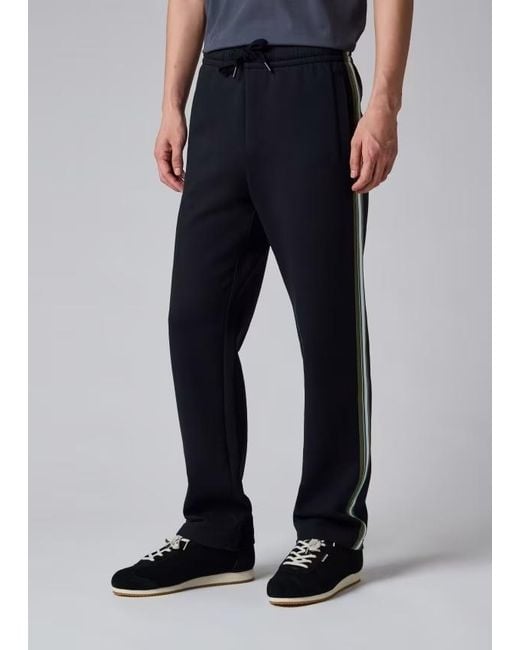 Paul Smith Black Ps Paul Smith Side Stripe Wide-Leg Pants for men