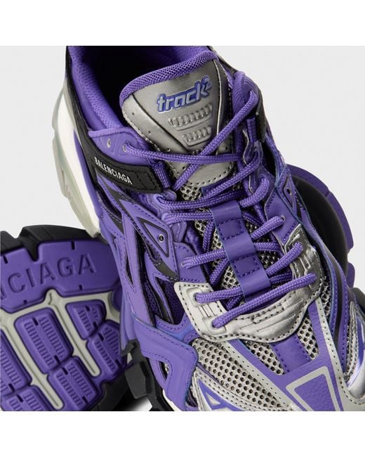 Balenciaga Blue Gradient Trainers for men