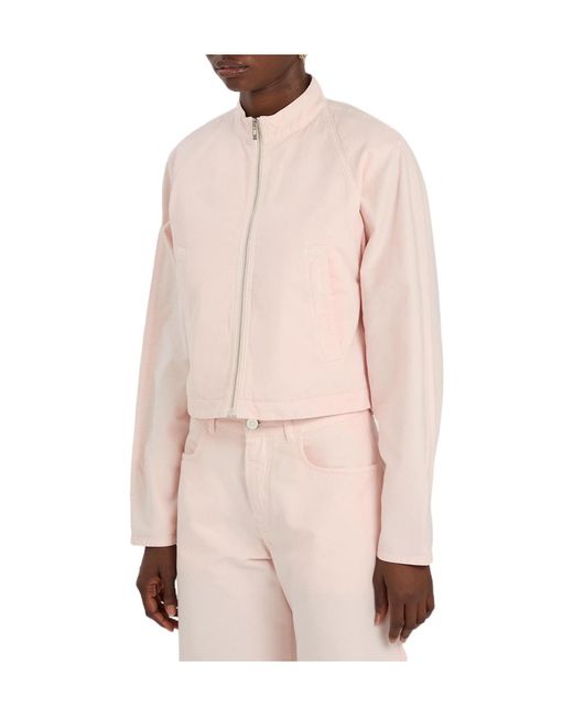 Alaïa Pink Denim Jacket