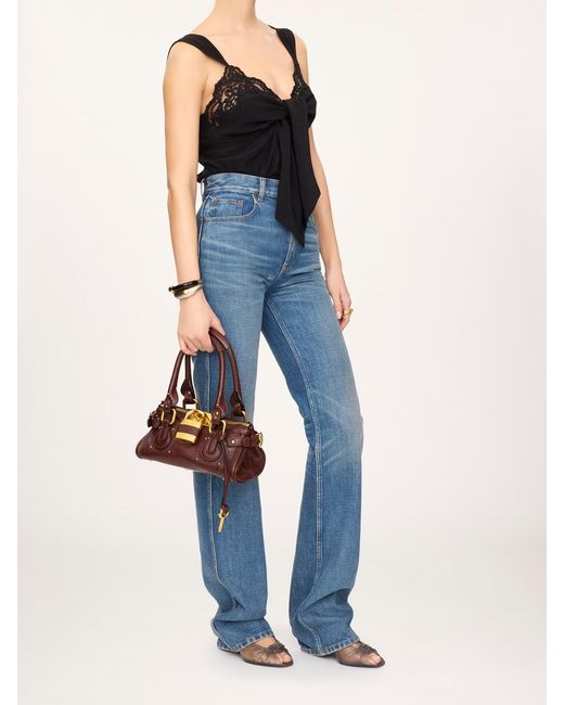 Chloé Brown Chloé Paddington Small Shoulder Bag