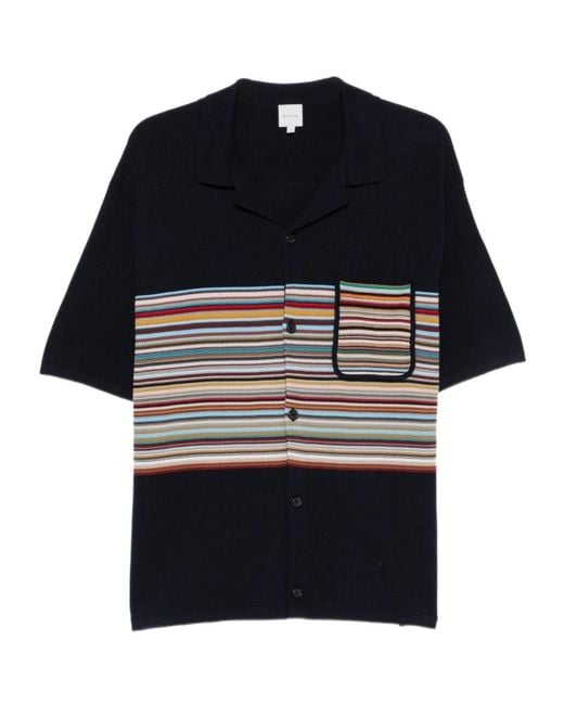 Paul Smith Black Short-Sleeved Shirt for men