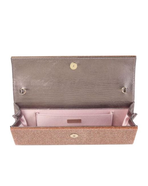 Jimmy Choo Natural Sweetie Chain-Linked Clutch Bag
