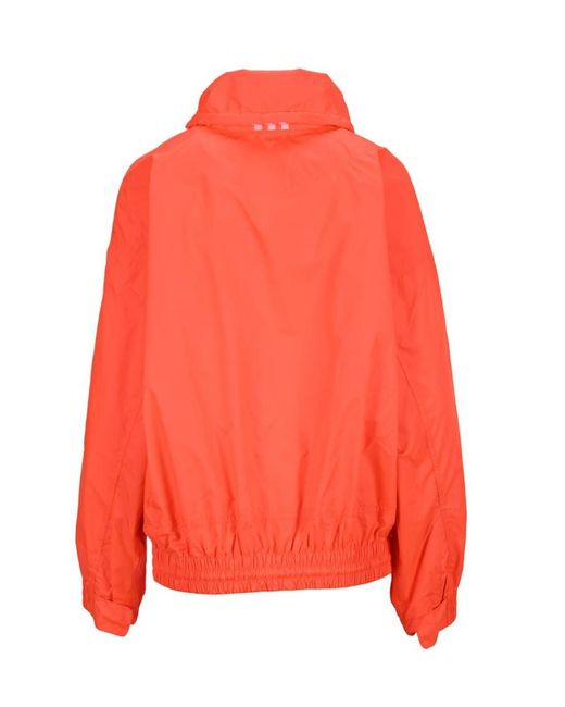 Stella McCartney Orange Oversized Lightweight Jacket