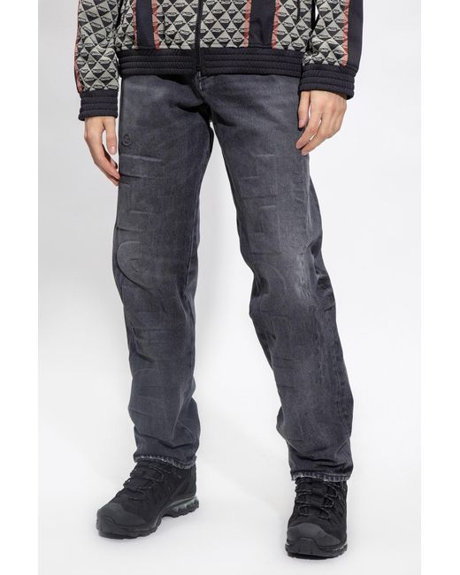 DIESEL Blue 2010 D-Macs 007J5 Low-Rise Jeans for men