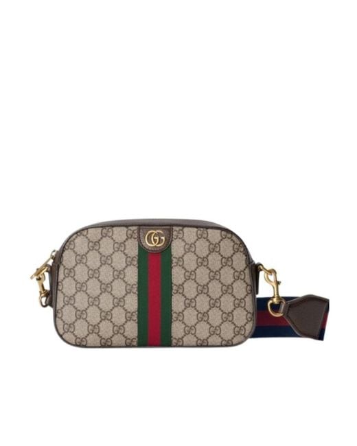 Gucci Brown Ophidia Small Messenger Bag for men