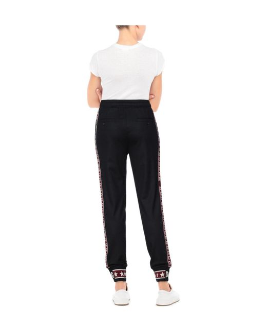 Dolce & Gabbana Blue Solid Long Pants