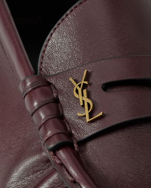 Saint Laurent Brown Le Loafer Loafers for men