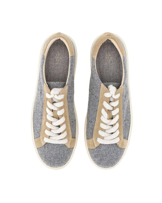 Eleventy Gray Sneakers for men