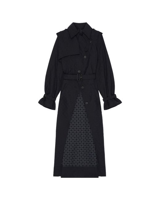Givenchy Blue Trench-Coat