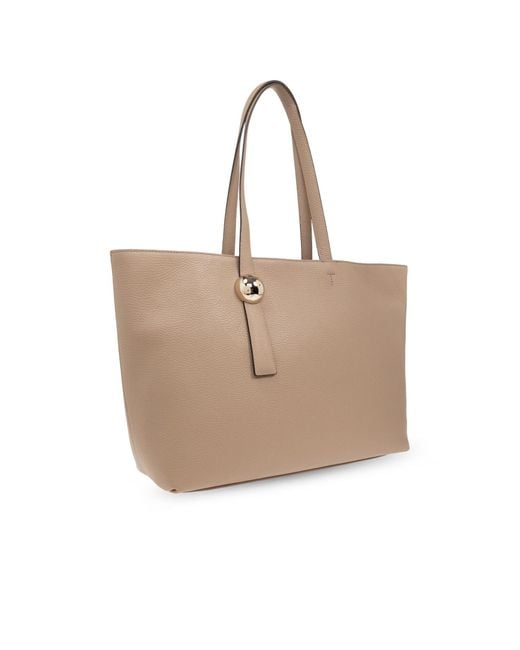 Furla Natural Sfera Large Shopper Bag