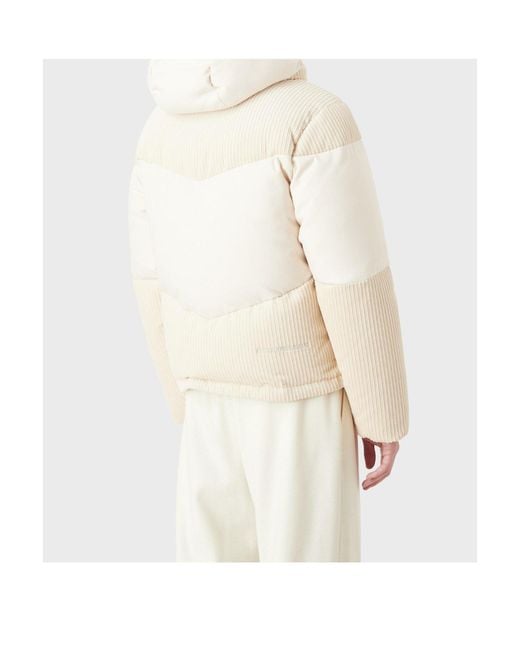 Emporio Armani White Puffer Jacket for men