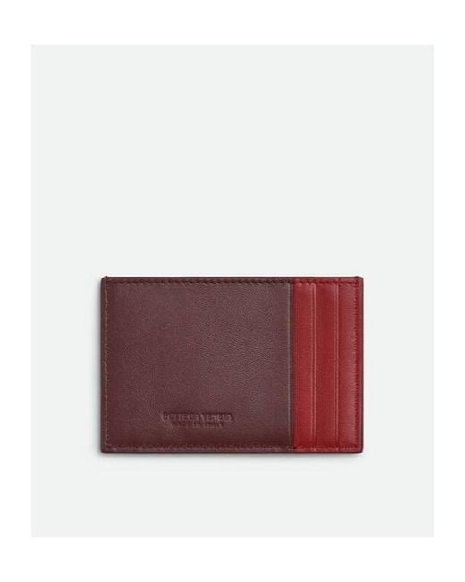 Bottega Veneta Purple Cassette Credit Card Case