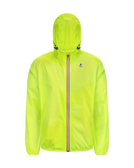 K-Way Yellow Packable Mid Jacket