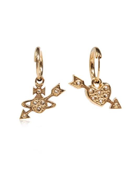 Vivienne Westwood Metallic Kiri Earrings