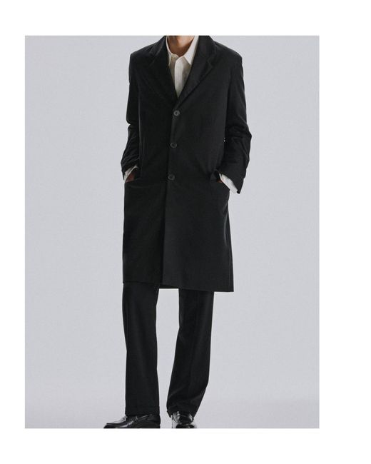 The Row Black Nicoleto Coat for men