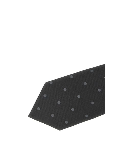 Tom Ford Black Polka-Dot Tie for men