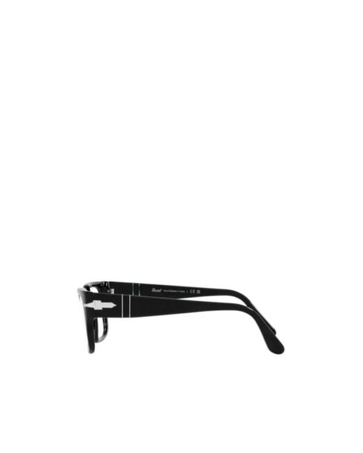 Persol White Rectangle-Frame Glasses for men