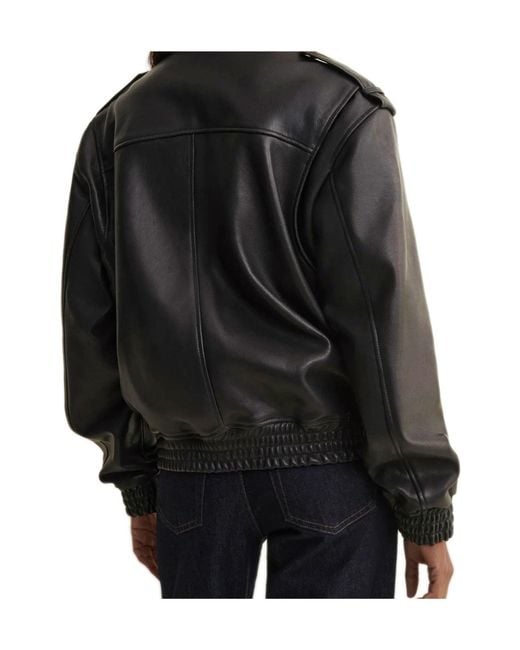 Arma Black Astra Leather Jacket