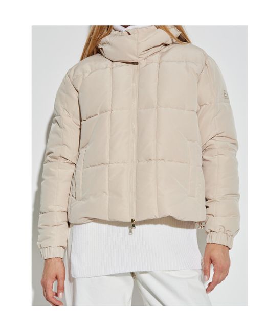 EA7 Natural Quilted Insulated Padded Jacket