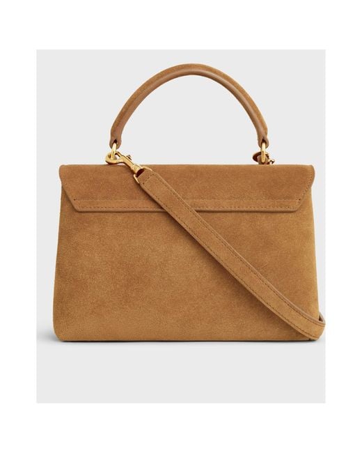 Celine Teen Nino Bag in Brown | Lyst
